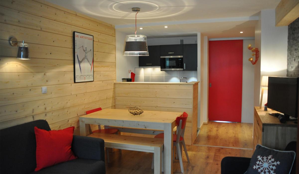 amenagement interieur appartement montagne