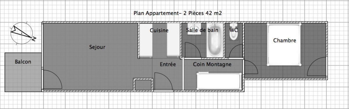 Le plan du Curling B